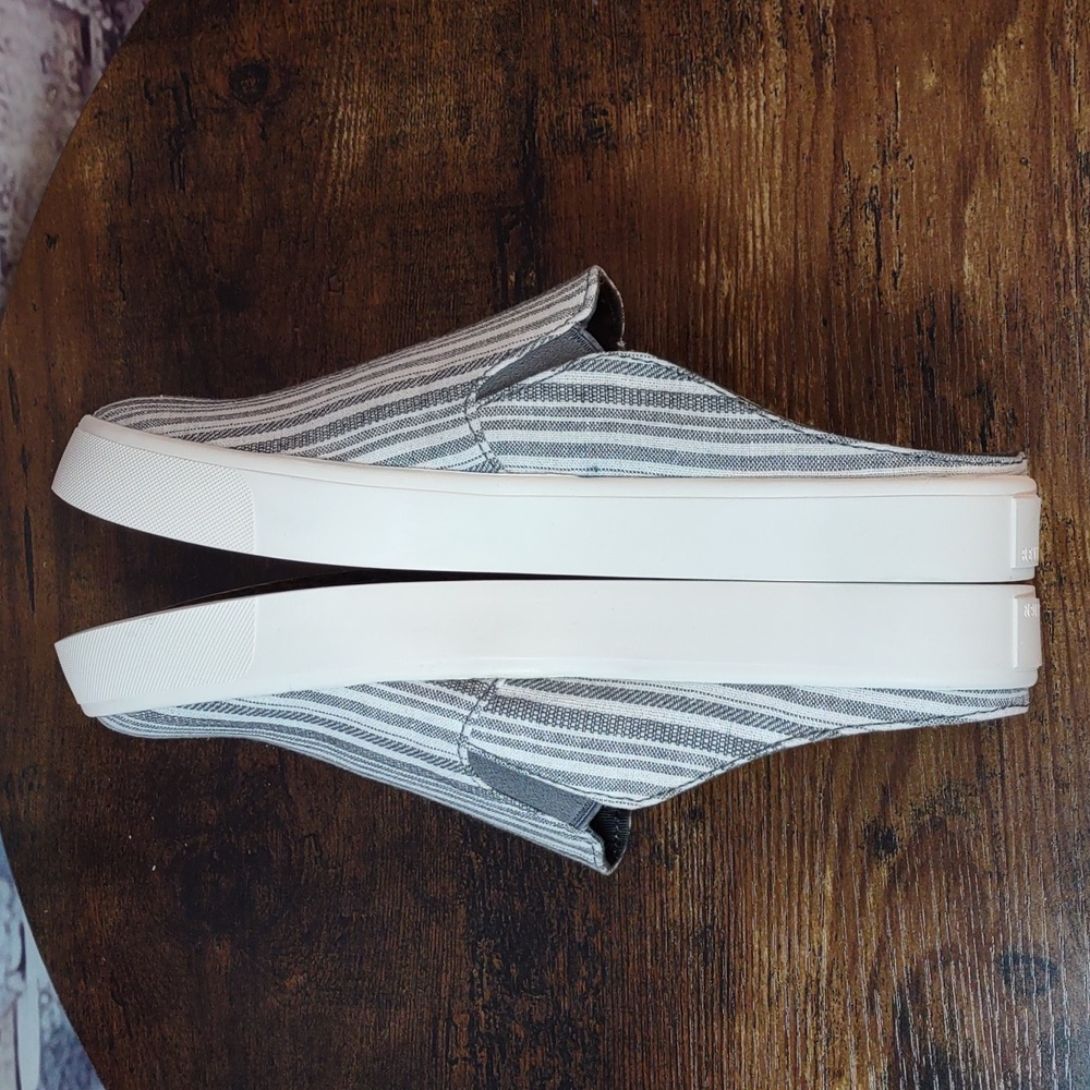 Revitalign "Esplanade" Stripe Canvas Slip-on Sneakers - Picture 8 of 16